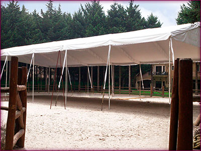 Carpas a 2 aguas